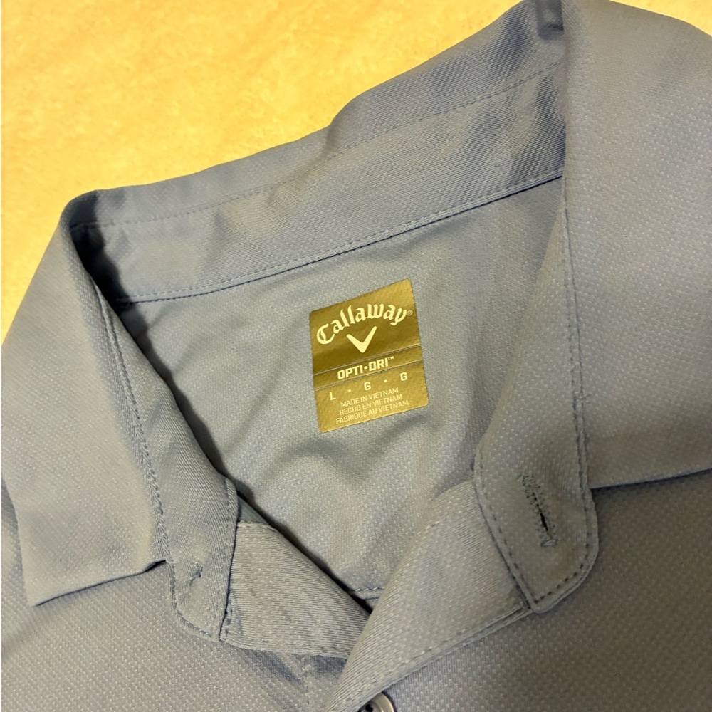 Callaway Steel Blue Polo Shirt